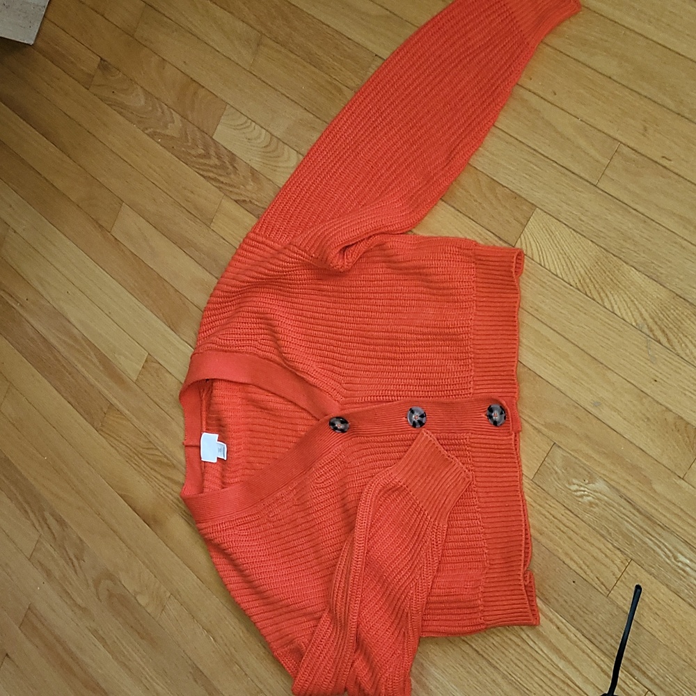 EUC Cotton Blend Cardigan Size M